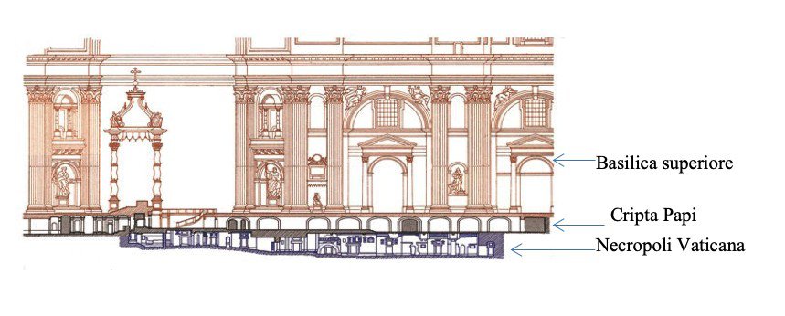 schema basilica san pietro