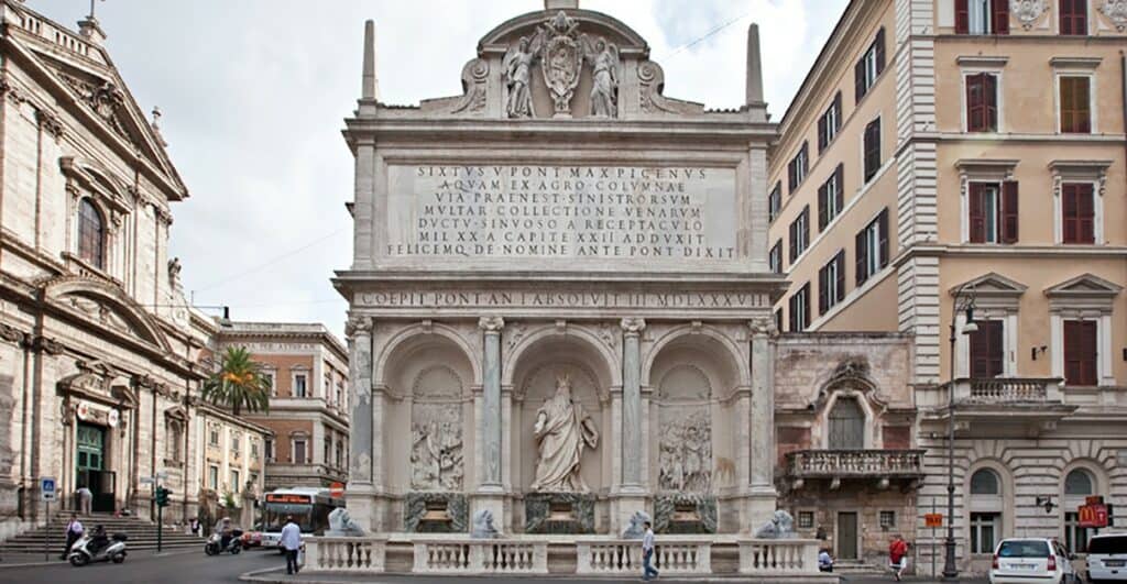 fontana mose roma